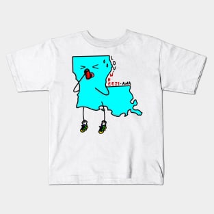 Lou-wheezy-ana Kids T-Shirt